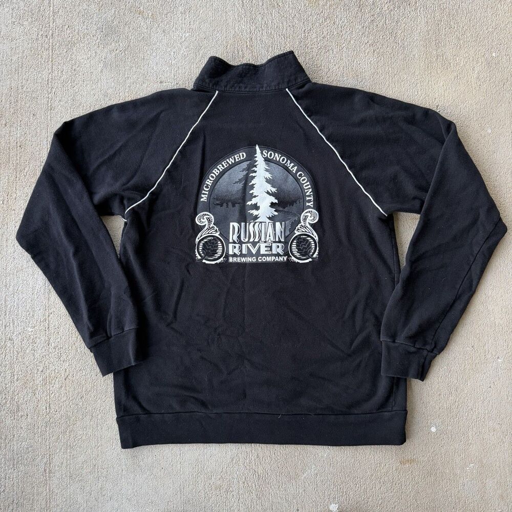 Russian River Brewing Company Zip Up Sweater Men’s Size Large